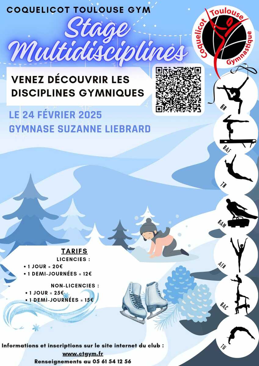 Stage multi activités vacances d'HIVER