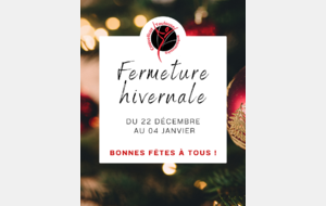 Fermeture hivernale