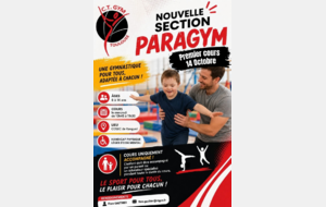 NOUVELLE DISCIPLINE : LE PARA GYM