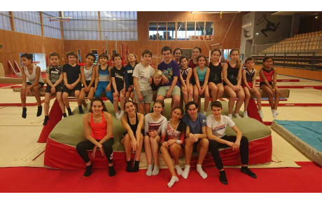TR : Compte rendu du stage régional des groupes fédéraux - Trampoline - Colomiers - 8 janvier 2023