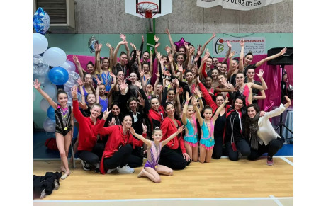 GR: Bilan du Championnat départemental des Ensembles Gymnastique rythmique - 12 février 2023 - Plaisance du Touch