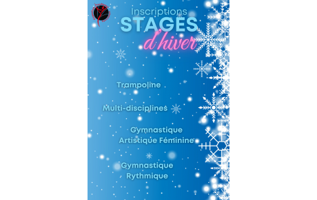 Stages loisirs des vacances d'Hiver 2026